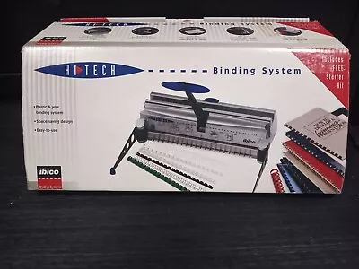 Ibico HI-Tech Binding System 19 Comb Punch Plastic Wire Machine • $50