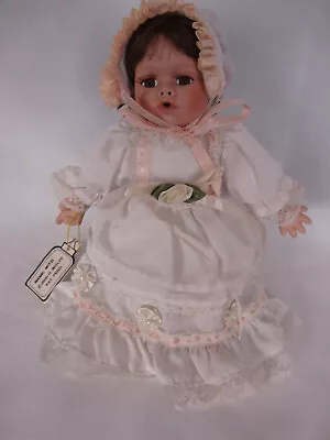 Mitzi Doll  Fritz's Basket Babies Porcelain Extremities & Head Eyelashes Marked  • $32.40