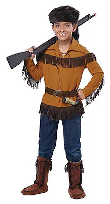 Thanksgiving Western Davy Crockett Frontier Pioneer Daniel Boone Child Costume • $45.99
