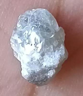 Top Quality 1.50 Carat Silver Color Earth Mined Loose Rough Natural Diamond • £28.24