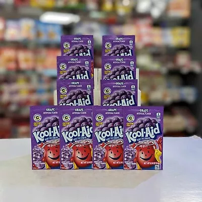 £10.99 • Buy Kool Aid Grape 0.14oz (3.9g) X 10 Sachets USA Import