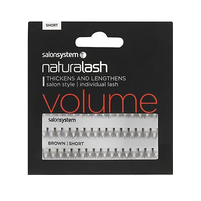 Salon Systems - NATURALASH VOLUME Individual Lashes - Clusters - Party Lashes  • £5.45