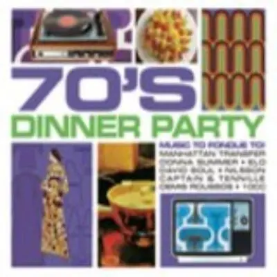 Various Artists : 70's Dinner Party CD 2 Discs (2008) FREE Shipping Save £s • £3.14