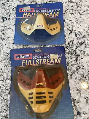 NOS Vintage JT Racing USA  GSX-1 Goggle Fullstream Halfstream Masks In Packages • $150