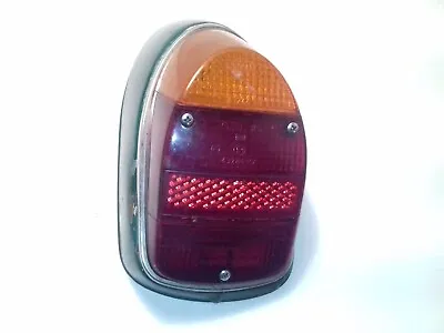 VW Classic Beetle 1968-1972 Hella Left Rear Light Lens Complete Tombstone Green • $41.06