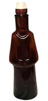 FRANGELICO Italy LIQUOR Bottle Monk-Shaped Brown Glass EMPTY 750ml Vintage Rare • $50.19