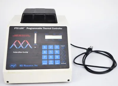 MJ Research PTC-100 Controller Peltier Thermal Cycler *Parts Or Repair* • $44.95