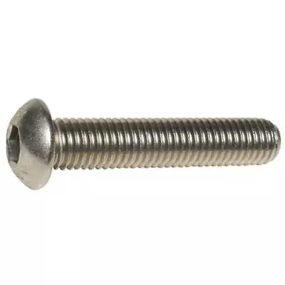 M3 / M4 BUTTON HEAD BOLTS HIGH TENSILE ALLEN SOCKET DOMED A2 Stainless Steel • £4.94