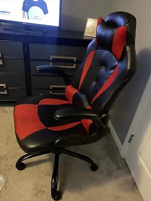 $60 • Buy Red Reclining Gaming Chair | Used |