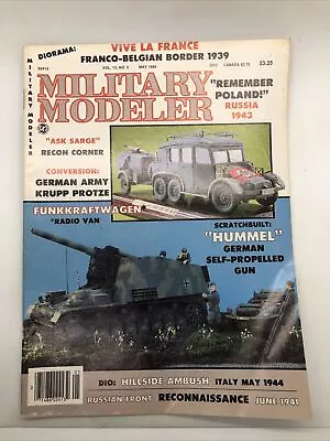 Military Modeler Magazine May 1986 • $17.19