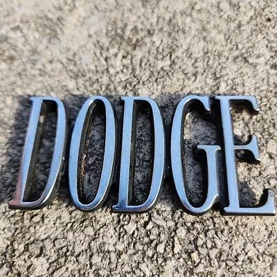 1975 1976 1977 Dodge Coronet Trunk Deck Lid Emblem Nameplate 3811389 OEM • $15