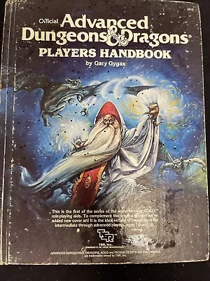 1980 TSR Dungeons & Dragons Players Handbook • $30.99