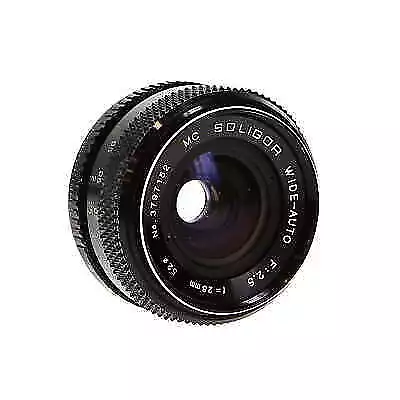 Soligor 28mm F/2.5 Wide Auto Lens For Pentax M42 Screw Mount Lens • $26