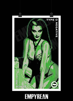 Type O Negative Bloody Kisses Black No. 1 Lily Munster Poster Art Print • $22.98