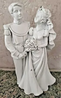 Vintage Resin Finely Detailed Wedding Cake Topper - Groom In Military Uniform • $9.90