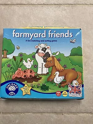 £4 • Buy Farmyard Friends Orchard Toys Game Ages 2+ Preschool