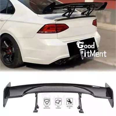 For Volkswagen VW Jetta MK5 MK6 MK7 Rear Trunk Spoiler Adjustable Wing GT Style • $145.55