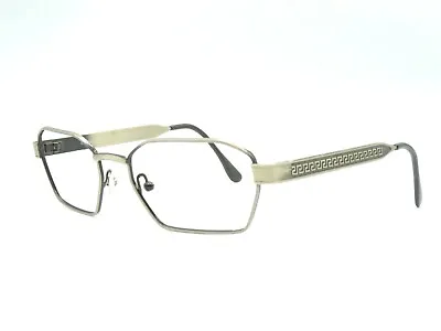 Vintage Gianni Versace S59 Antique Silver Eyeglass Sunglass Frames • $159.99