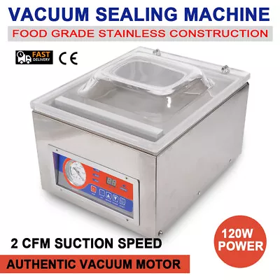 $309.07 • Buy Digital Vacuum Packing Sealing Machin Industrial Chamber Vacuum Sealer Packaging