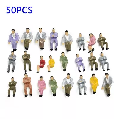 Dynamic Seated Model People Figures For Model Train Dioramas 1 50 Scale • £10.12