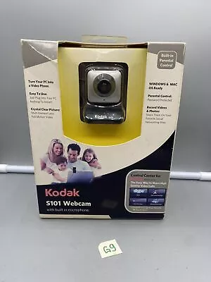 Kodak Webcam Built In Microphone S101 New In Package Mac Or Windows Free Ship • $16.99