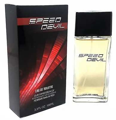 $16.95 • Buy Speed Devil Cologne For Men EDT Our Impression Of Ferrari Man In Red Fragrance