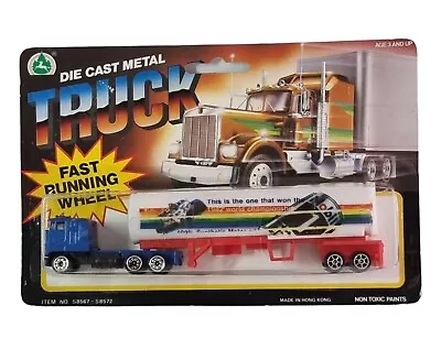 Kenworth Die Cast Metal Truck Mobil Oil Vintage • $23.79