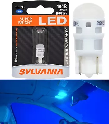 Sylvania ZEVO LED Light 194 Blue 10000K One Bulb Interior Dome Replacement Lamp • $14