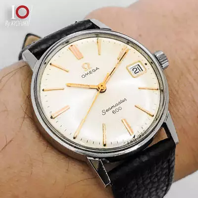 Omega Seamaster 600 Ref.23294892 Vintage Overhaul Date Manual Winding Mens Watch • $1407