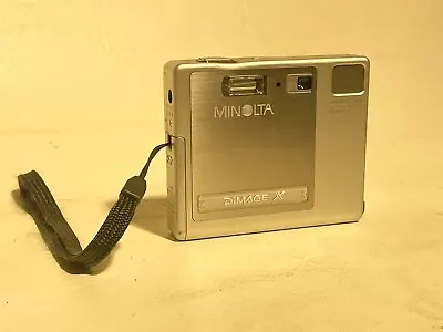 Konica Minolta Dimage X Digital Camera 5.7- 17.1mm 1:2.8-3.6 UNTESTED • $30