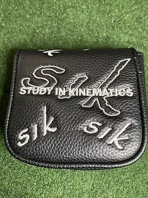 MINT SIK GOLF PUTTER HEADCOVER - BLACK Mallet Head Cover • $19.99