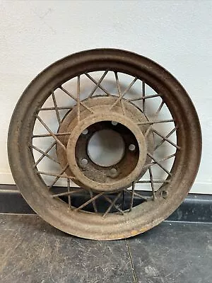 1933-1934 Ford 17  Wire Wheel 5 Lug Hot Rod Rat Rod Original Vintage • $80