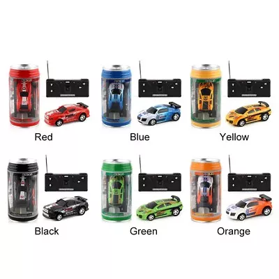 £10.29 • Buy Mini Coke Can Car Speed RC Radio Remote Control Micro Racing Car Kids Toys Gift