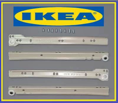 IKEA  Hemnes/Hofors/Brimnes Drawer Runners Set For 1 Drawer #130501 #108462 • £10