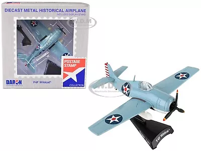 Grumman F4f Wildcat Aircraft  Us Navy  1/87 (ho) Diecast Postage Stamp Ps5351-2 • $27.95