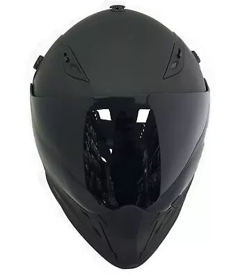 Viper Rx-v288 Dual Visor Enduro Dual Sport Motorcycle Helmet Matt Black  • $136.81