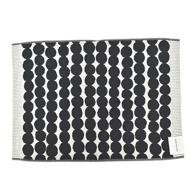 MARIMEKKO Towel RASYMATTO HAND TOWEL 50X70 CM 071204 WHITE/BLACK 190 • $39.46