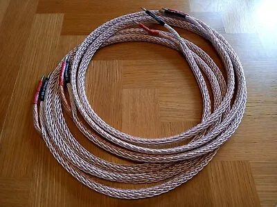 Kimber Kable 12TC Speaker Cable - 2.7m Pair Factory Bananas 8 AWG • £600