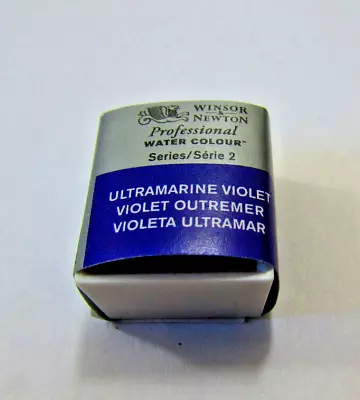 £4.95 • Buy Winsor & Newton Profesional/Artist Watercolour Half Pan ULTRAMARINE VIOLET