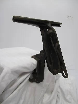 Vtg Antique Cast Iron Hand Saw Sharpening Bench Mount Vise #3 Tool 9 1/2  Jaws • $34.95