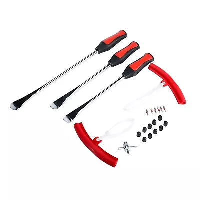 23 PCS Tire Spoons Iron Set Heavy Duty Motorcycle Bike Car Tire Irons Tool Kit • $23.13