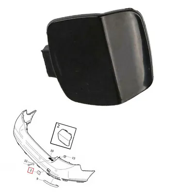 Primed REAR Bumper Tow Hook Eye Cover Cap For 2008-2011 Volvo S40 #30744941 New • $7.17