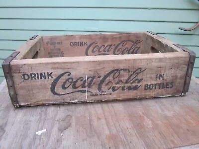 Vintage Coca-cola Wooden Crate 12  X 18  Los Angeles 1966 • $19.99