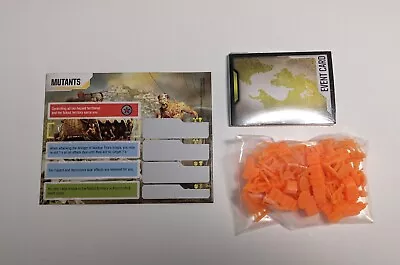 Risk Legacy Orange Mutants Troop Replacement Pieces Sealed Faction Card + Cards • $9.99