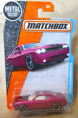 Matchbox 1-125  Series #21 Dodge Challenger SRT8 Purple  1/64 Diecast • $5.10