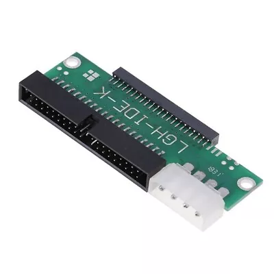 44 Pin Female To 40 Pin Male 3.5 To 2.5 Inch IDE Adapter For PC SSD • £7.15