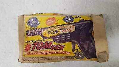 Meldon Bros. Brothers Super Automatic Tom Tommy Gun Toy Vintage VTG • $80