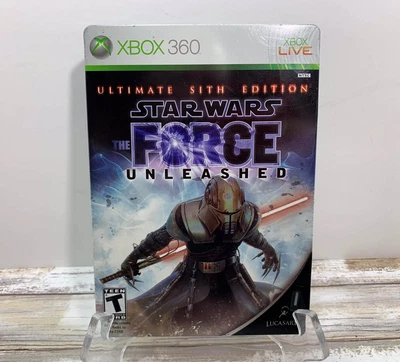 $42.99 • Buy Star Wars: The Force Unleashed Ultimate Sith Edition Xbox 360 Steelbook Complete
