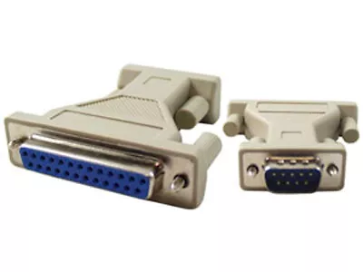 DB9 9Pin Male To DB25 25Pin Female Port Serial RS232 Adapter Converter Connector • $6.95