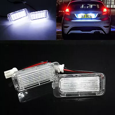 2x White LED License Plate Light For Ford Edge Escape Expedition Explorer Fusion • $18.99